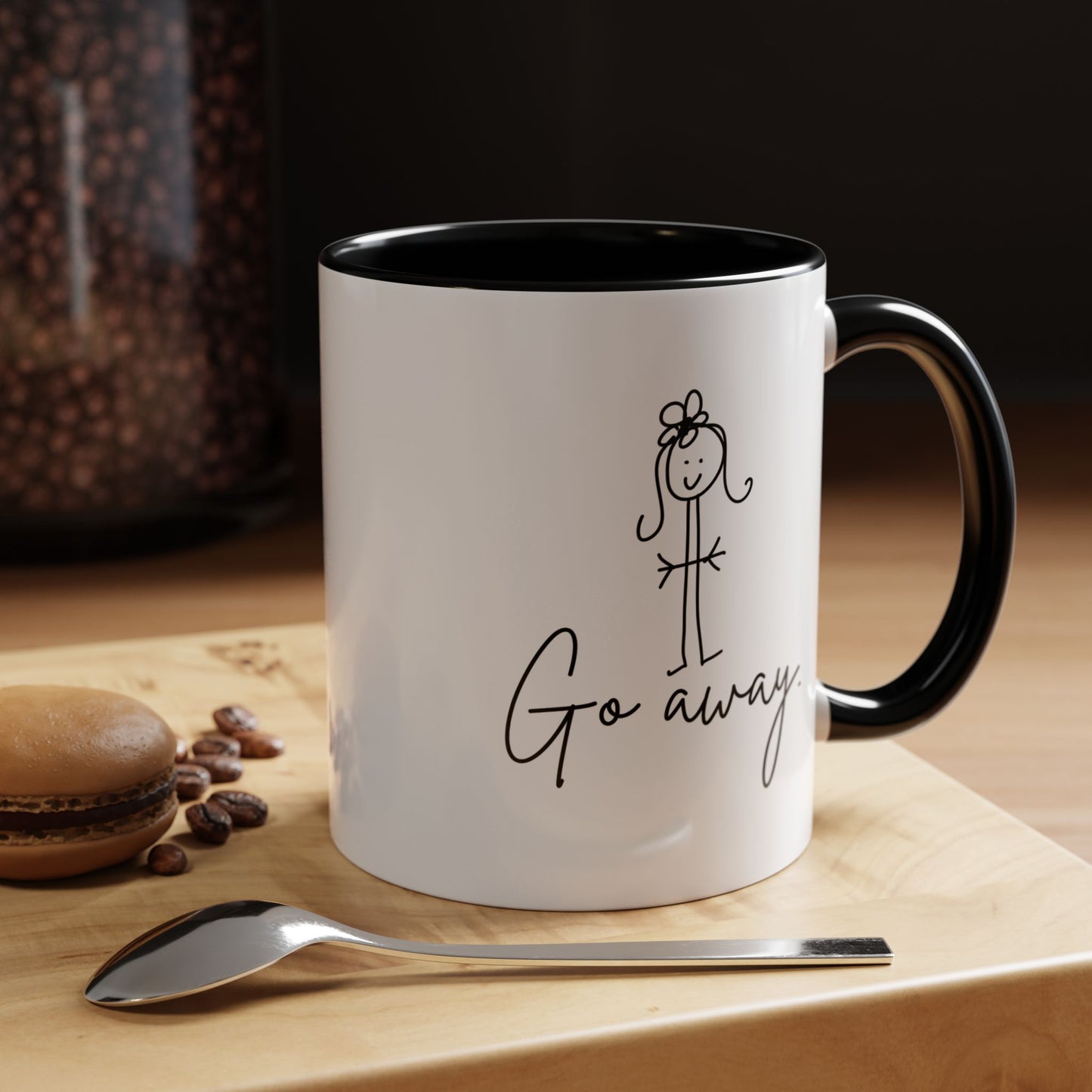 Go Away Coffee Mug by Claire Out There (11, 15oz)