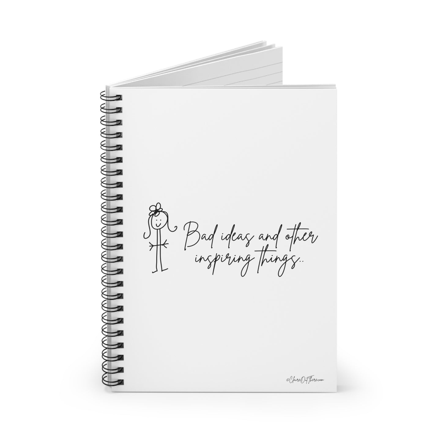 Bad Ideas & Other Inspiring Things Journal/Notebook by ClaireOutThere!