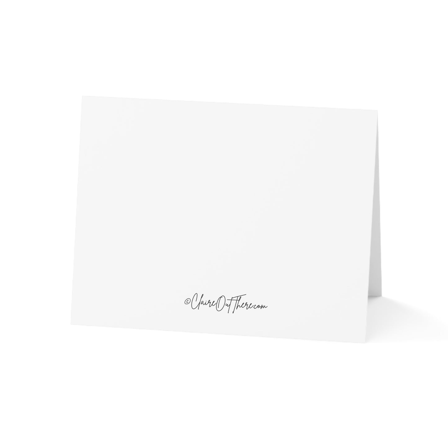 Thanks For Nothing - Humorous Greeting Cards from ClaireOutThere (1, 10, 30, 50 pcs)