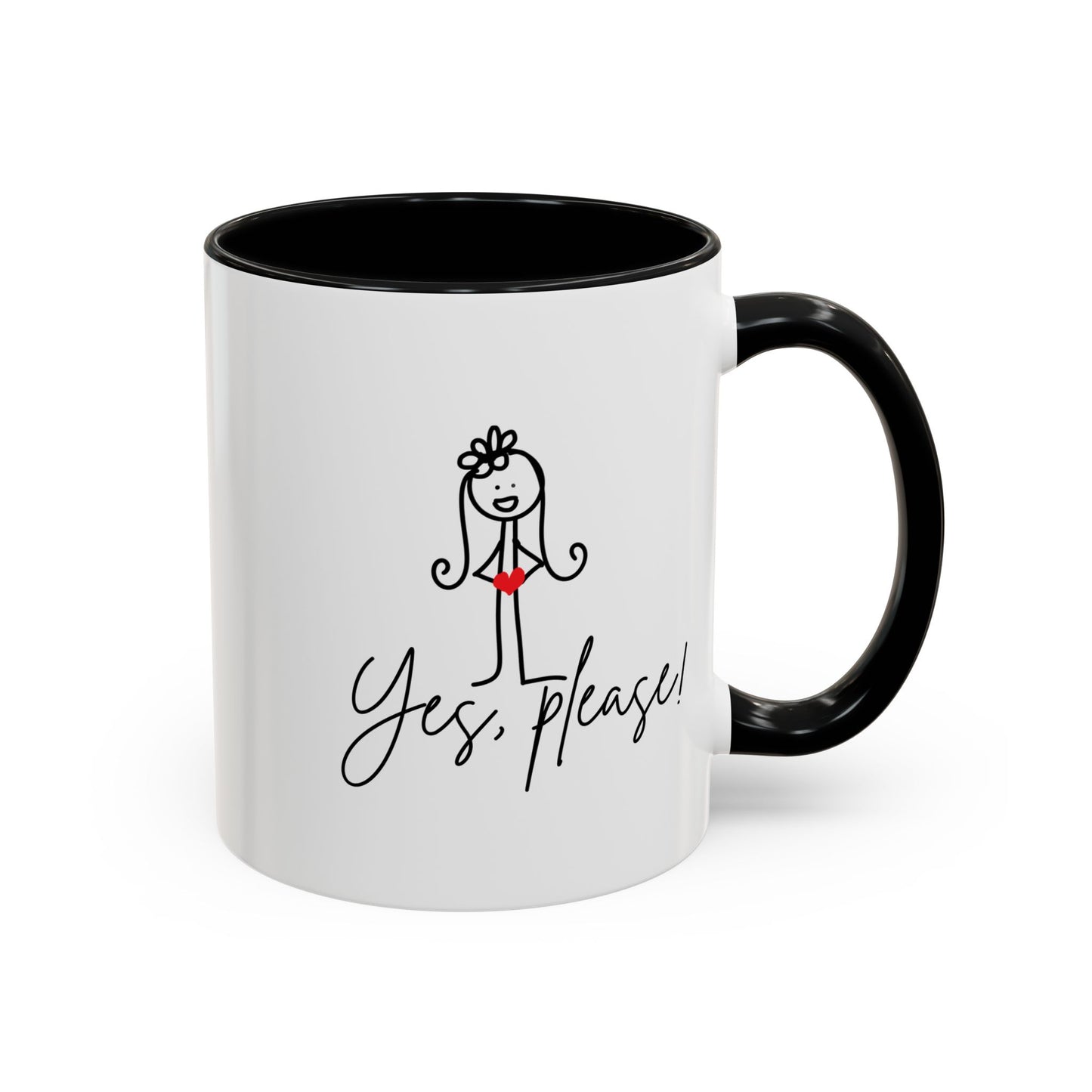 Yes, Please! Coffee Mug by Claire Out There (11, 15oz)