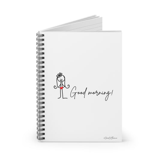 Good Morning Journal/Notebook by ClaireOutThere!