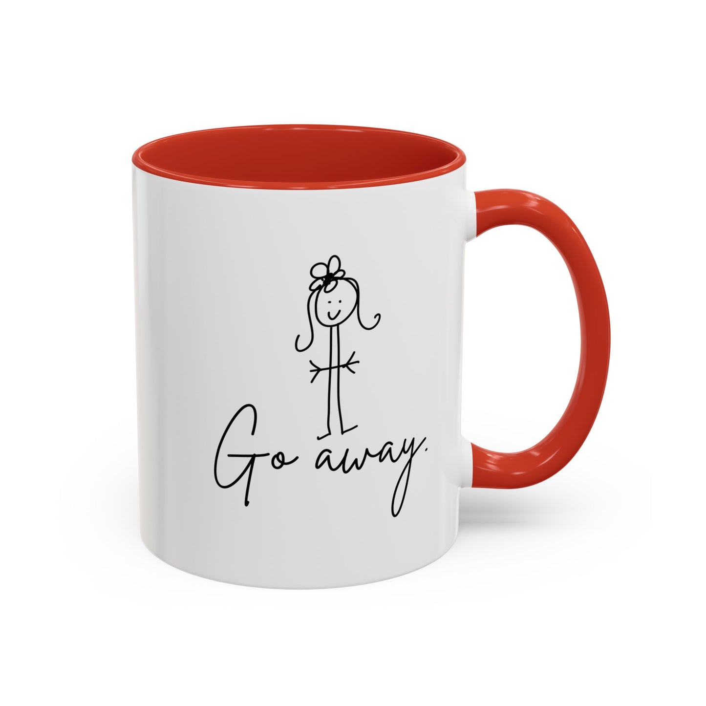 Go Away Coffee Mug by Claire Out There (11, 15oz)