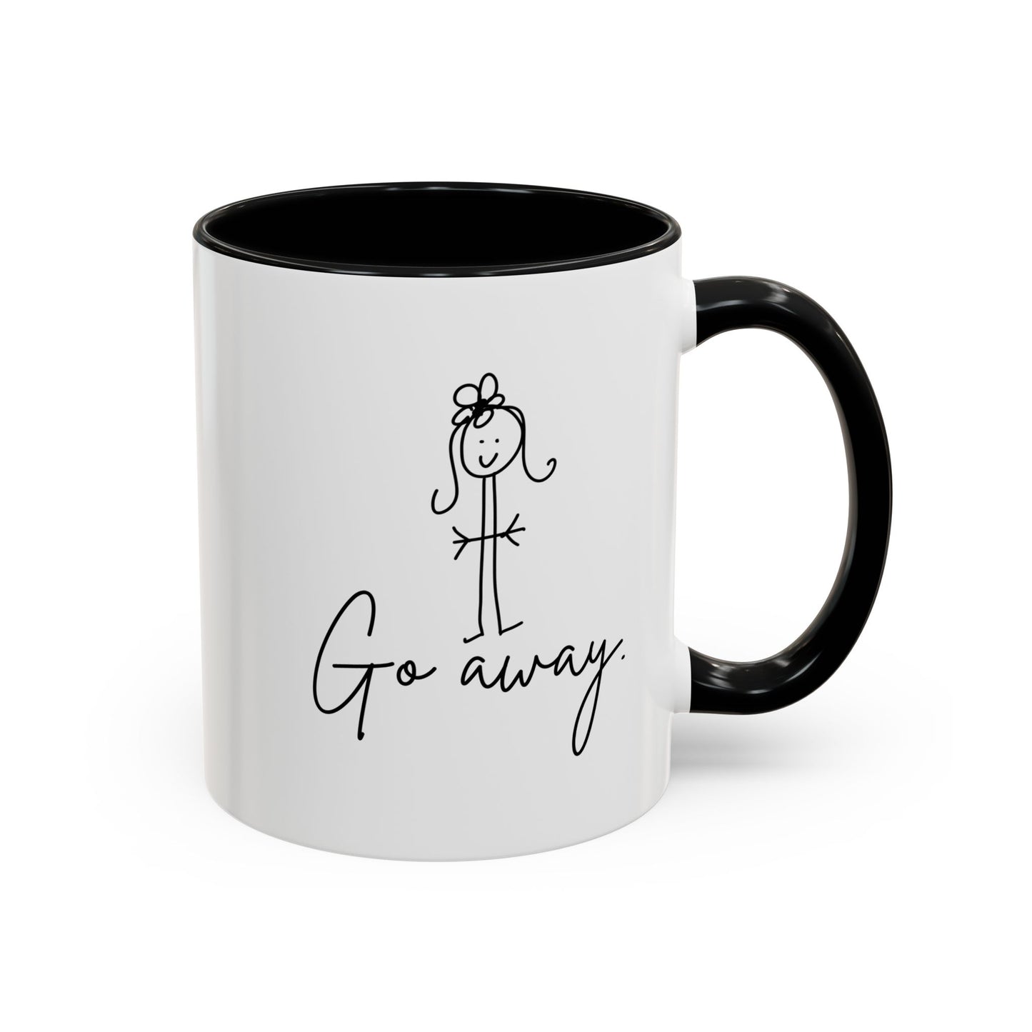 Go Away Coffee Mug by Claire Out There (11, 15oz)