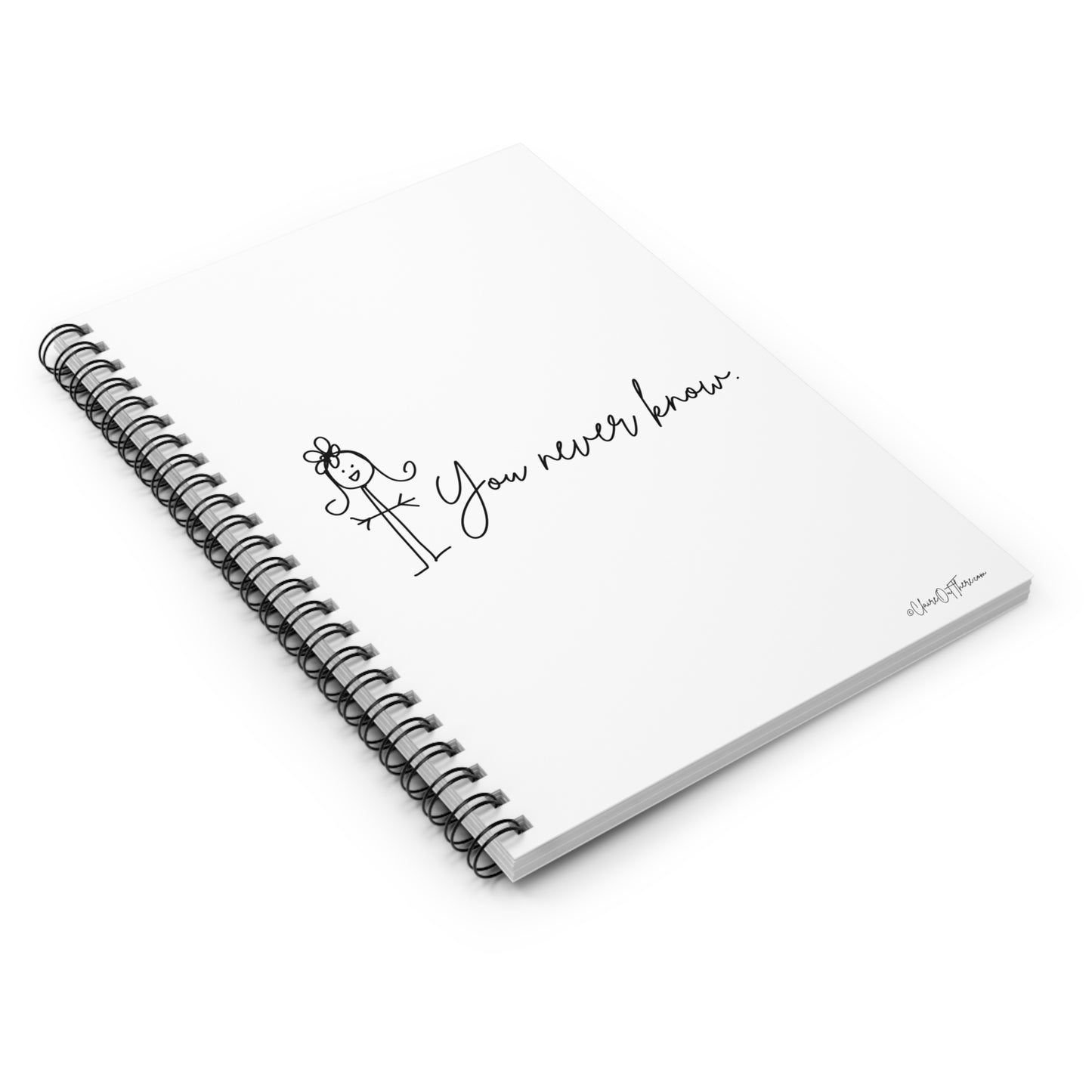 You Never Know Journal/Notebook by ClaireOutThere!